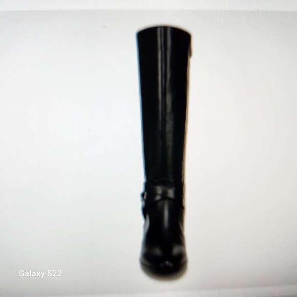 Naturalizer "Rena" Black Leather Riding boots. NIB. Size 6.5 Wide. - Picture 2 of 14